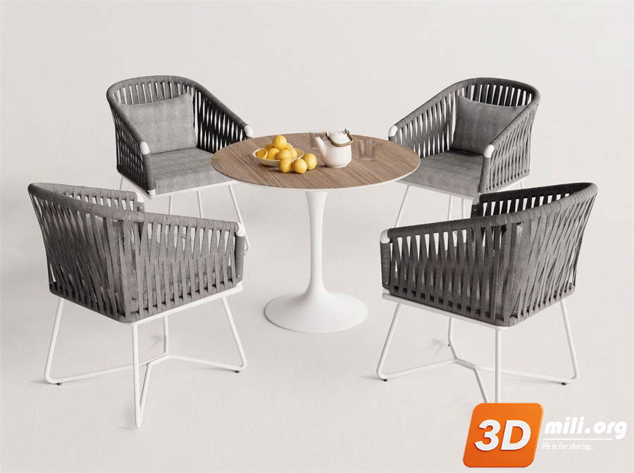Outdoor Sofa Skp Files